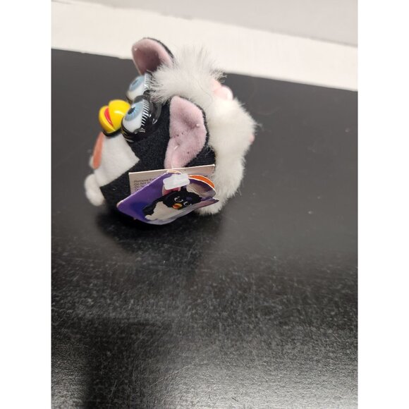 Tiger Electronics Mini Furby Plush Keychain With Clip - Tested - Works - Picture 2 of 9